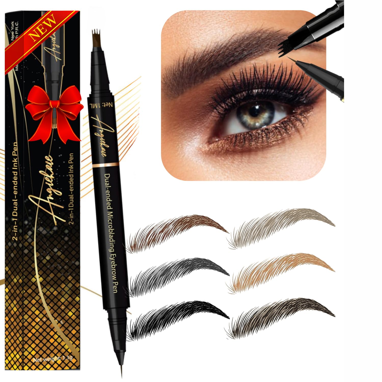 2-1 Brow Pencil - Daily Beauty