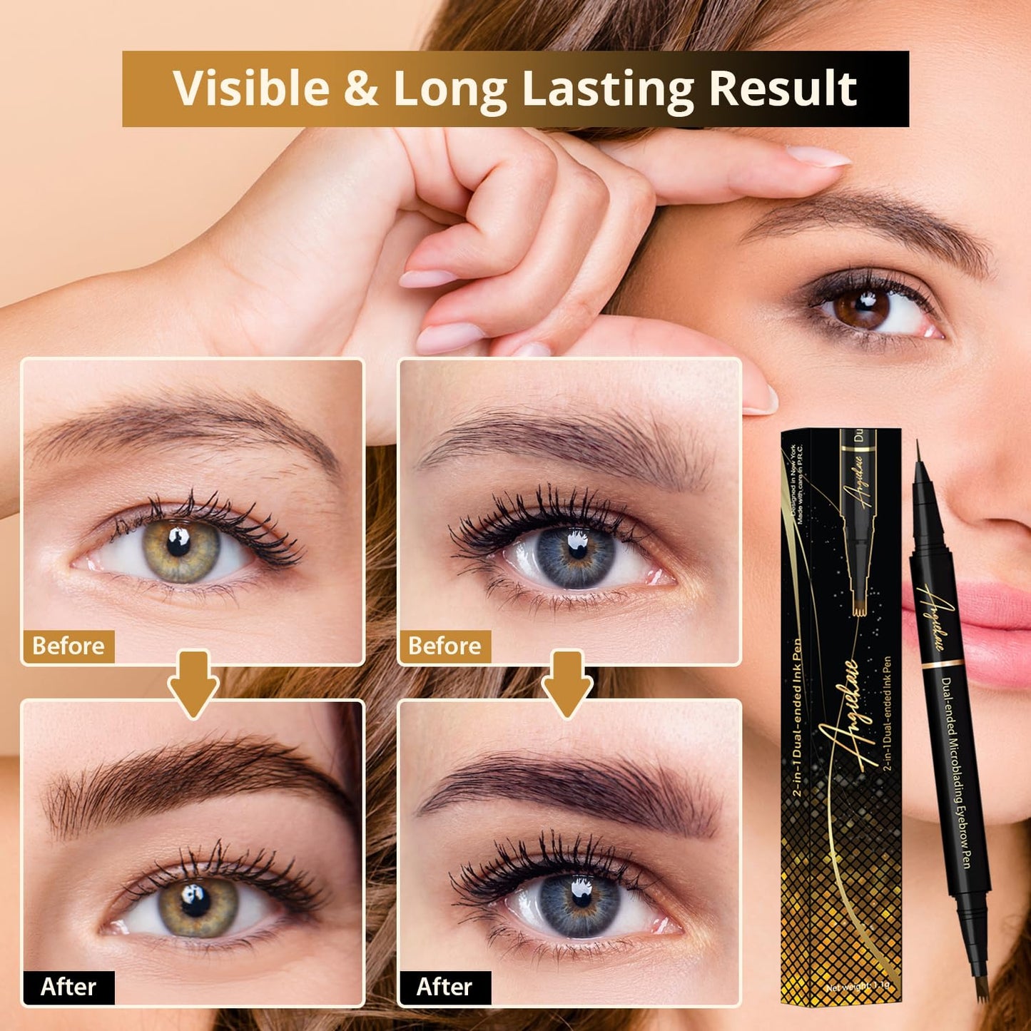 2-1 Brow Pencil - Daily Beauty