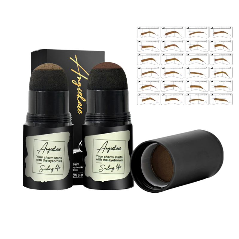 Eyebrow Stamp Powder Kit (Set of 2) - Angiehaie Beauty
