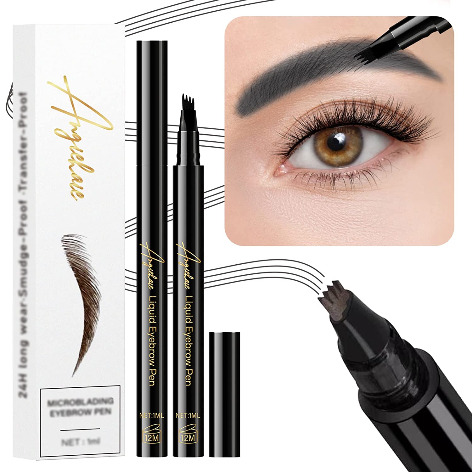 Good eyebrow pencil for black clearance hair