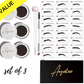 Premium Eyebrow Stamp Kit (Set of 3) - Angiehaie Beauty